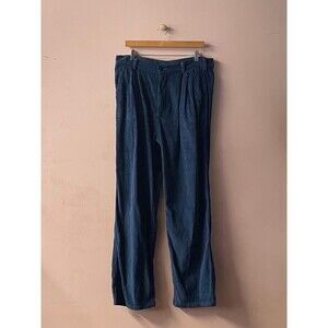 Brain Dead Men’s Navy Wide Wale Corduroy Straight Leg Pants 35-36” Waist
